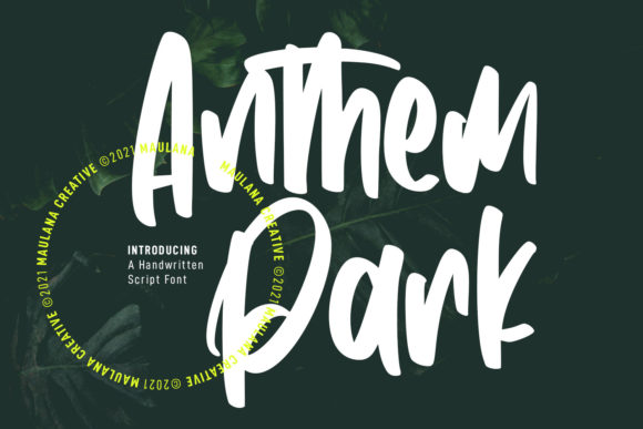 Anthem Park: The Quirky and Adaptable Handwritten Font That's Taking Design by Storm