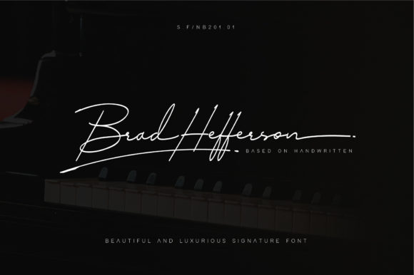 Brad Hefferson Script Font: A Timeless Choice for Designers and Creators
