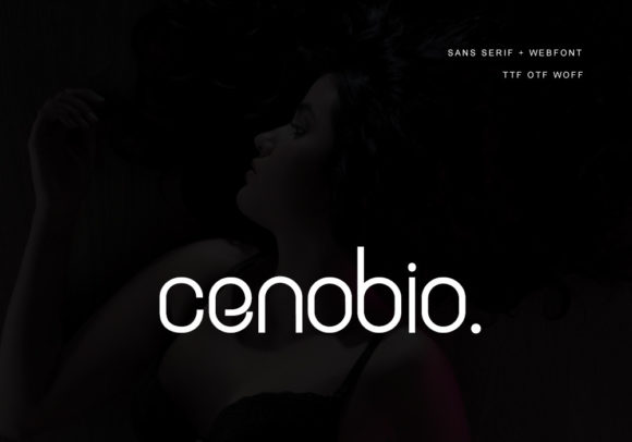 Cenobio: A Minimalist Font for Modern Design Needs