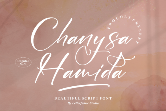 Chanysa Hamida: A Delicate and Chic Script Font for Design Enthusiasts