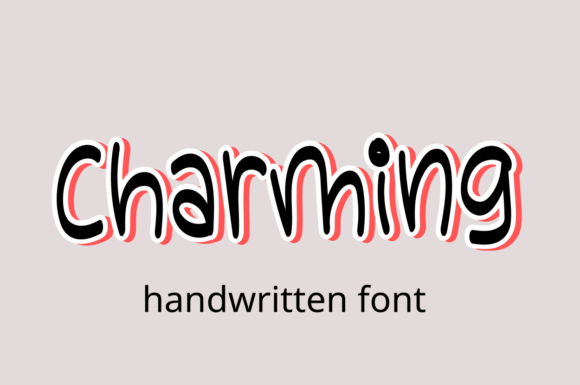 Charming: A Handwritten Font with Heart