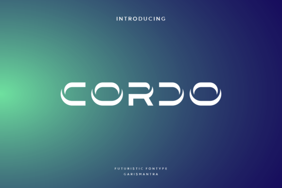 Cordo: A Versatile Display Font for Modern Design