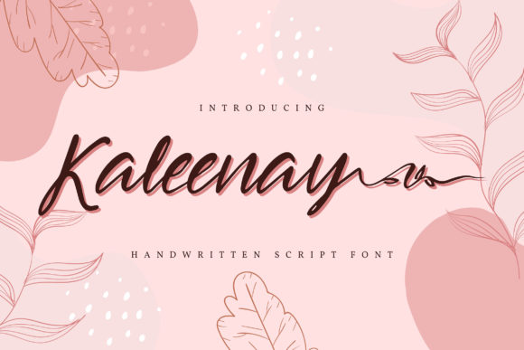 Kaleenay Script Font