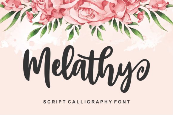 Melathy: A Script Calligraphy Font That Adds Soul to Your Designs