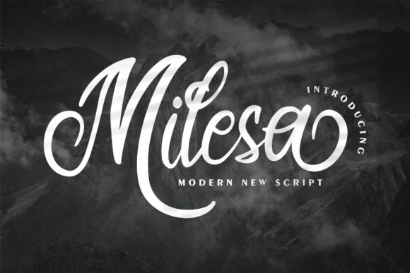 Milesa: A Timeless Handwritten Font for Personalized Design