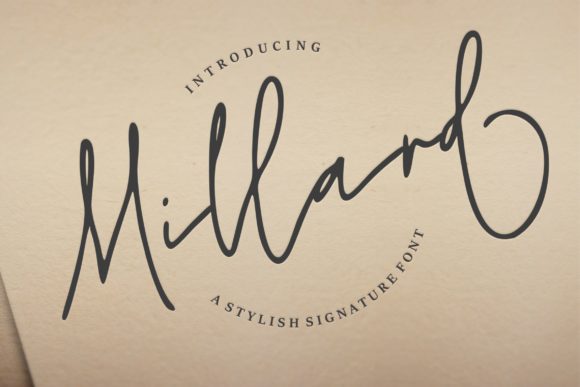 Millard Font: A Timeless Handwritten Style for Design