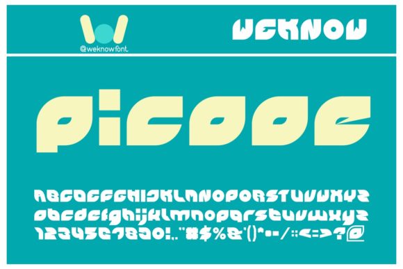 Picaae: Elevating Design with a Stylish and Unique Display Font
