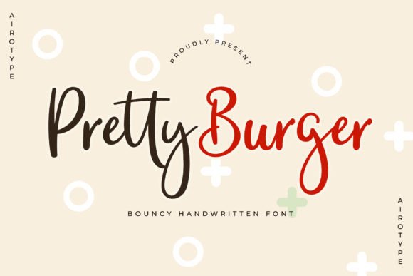 Pretty Burger Font: A Handwritten Touch for Every Design Need