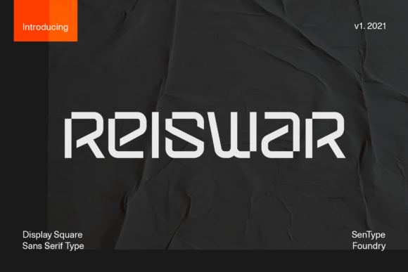 Reiswar: A Strategic Font for Modern Design and Communication