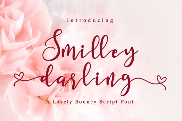 Smilley Darling: A Handwritten Touch for Every Design