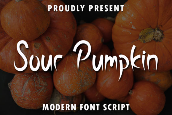 Sour Pumpkin Font: A Handwritten Elegance for Creative Design