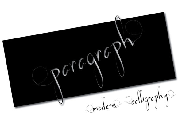 The Rise of Paragraph Font: A Handwritten Elegance for Modern Design