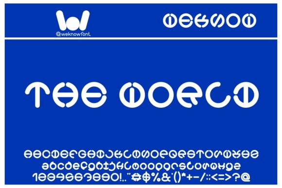 The World Font